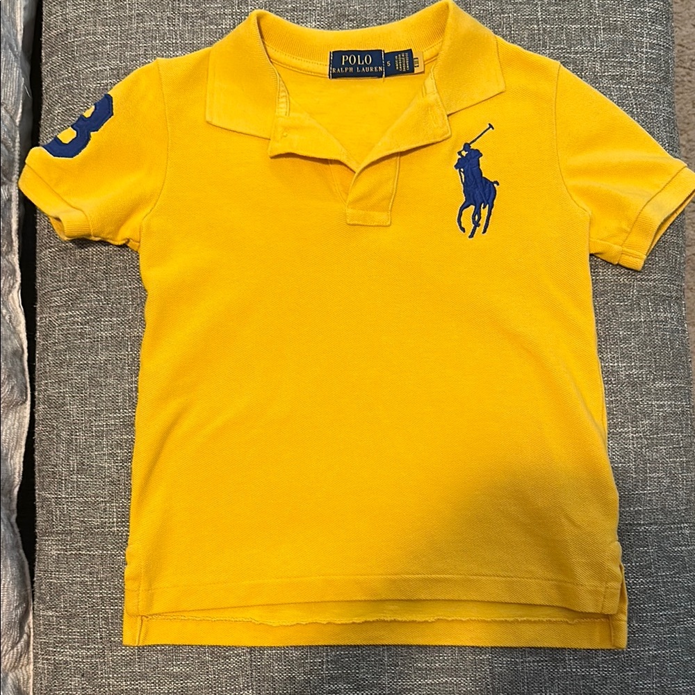Polo by Ralph Lauren Kids Yellow Polo Shirt